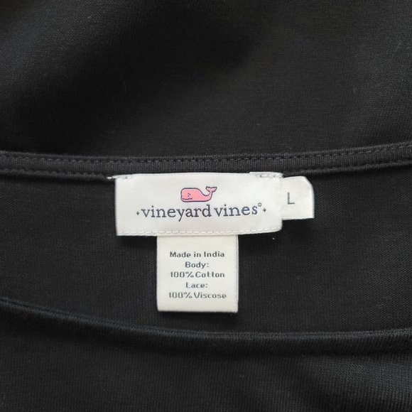 Vineyard Vines Ric Rac Bell Sleeve Top Shirt Blouse Women's L - Picture 4 of 5